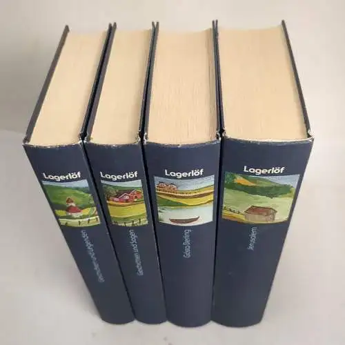 Buch: Selma Lagerlöf - Gesammelte Werke Band 1, 2, 4, 5 (ohne Band 3), 4 Bände