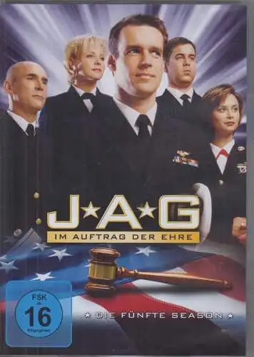 DVD-Box: JAG - Im Auftrag der Ehre. Season 5. 2016, 6 DVDs, gebraucht, gut