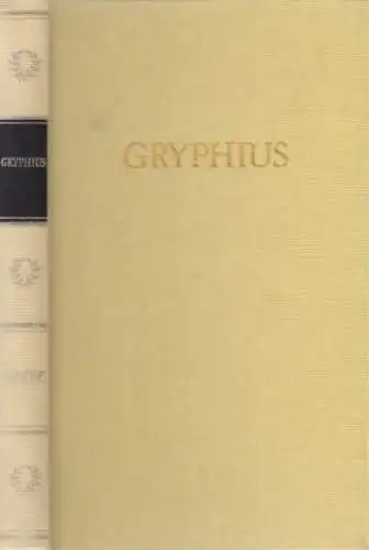 Buch: Werke in einem Band, Gryphius, Andreas. Bibliothek deutscher Klassiker