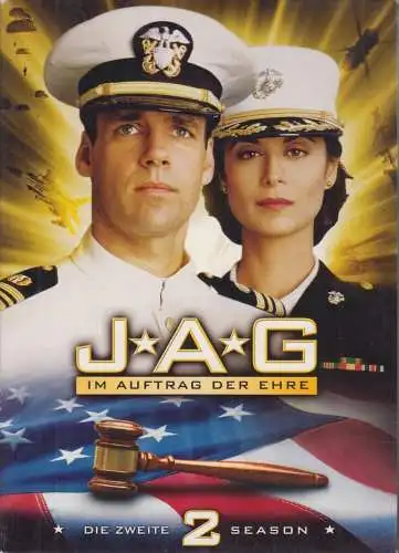 DVD-Box: JAG - Im Auftrag der Ehre. Season 2. 2007, 4 DVDs, gebraucht, gut