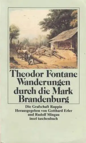Buch: Wanderungen durch die Mark Brandenburg 1, Fontane, Theodor. 1989, Insel