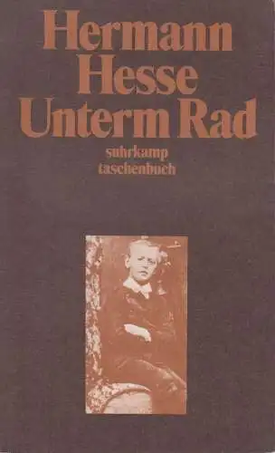 Buch: Unterm Rad, Erzählung. Hesse, Hermann, 1987, Suhrkamp Taschenbuch Verlag
