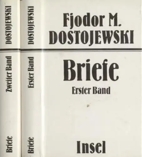 Buch: Briefe, Dostojewski, Fjodor. 1984, Insel Verlag, gebraucht, gut