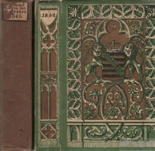 Buch: Gothaischer Genealogischer Hof-Kalender 1842, W.H. 1841, Justus Perthes