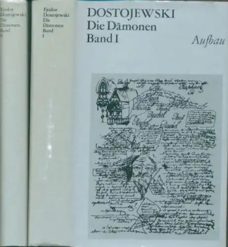 Buch: Die Dämonen, 2 Bände. Dostojewski, Fjodor, 1985, Aufbau Verlag