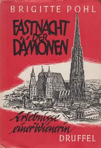 Buch: Fastnacht der Dämonen, Pohl, Brigitte, 1963, Druffel-Verlag, gebraucht gut