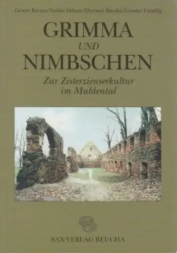 Buch: Grimma und Nimbschen, Kavacs, Günter, 1999, Sax-Verlag, gebraucht sehr gut
