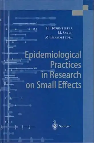 Buch: Epidemiological practices in research on small effects, Hoffmeister, Hans