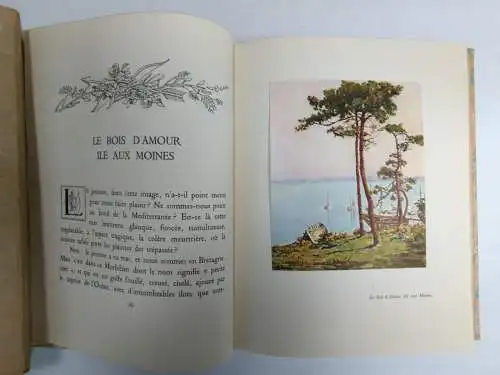 Buch: La Bretagne, Camille Mauclair / J.-F. Bouchor. 1932, Laurens, Französisch