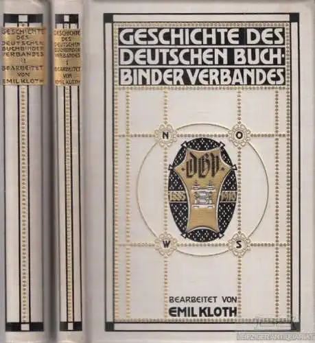 Buch: Geschichte des deutschen Buchbinderverbandes und seiner Vorläufer, Kloth