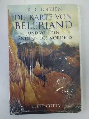 Buch: Die Karte von Beleriand Und von den Ländern des Nordens, Tolkien, neu!