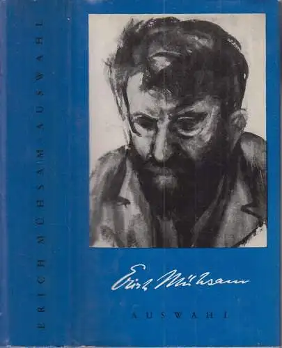 Buch: Auswahl, Mühsam, Erich, 1961, Volk und Welt, Berlin, Gedichte, Drama,Prosa