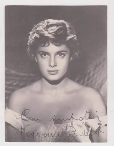 Autogrammkarte: Rossana Podesta, signiert!, Original Autogramm, Foto