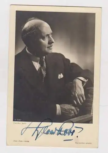 Autogrammkarte: Theodor Loos, signiert!, Original Autogramm, Foto