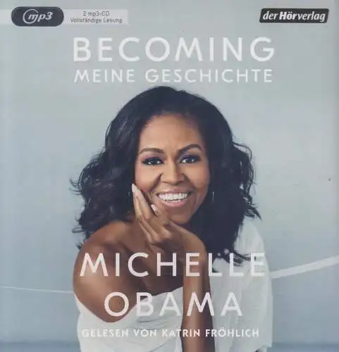 Doppel-CD: Michelle Obama - Becoming. Gelesen von Kathrin Fröhlich, 2 mp3-CDs