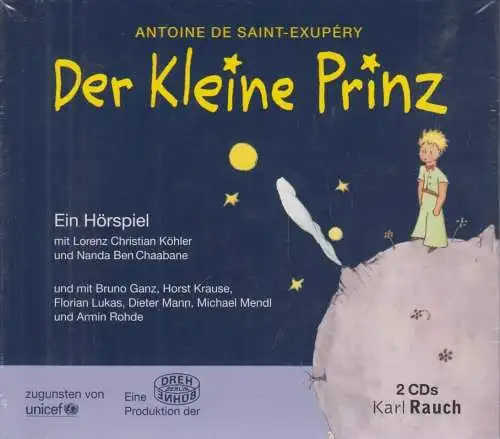 Doppel-CD: Antioine de Saint-Exupery - Der Kleine Prinz. Hörspiel, wie neu