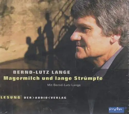 CD: Bernd Lutz Lange - Magermilch und lange Strümpfe. 2001, Live Autorenlesung