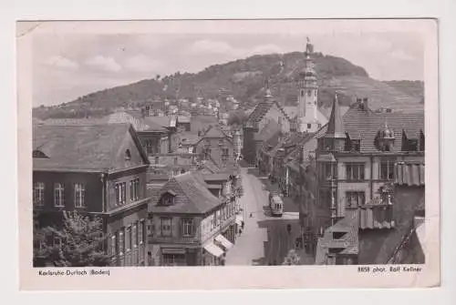 AK Karlsruhe-Durlach (Baden), Fotokopie des Original-Negatives, Postkarte