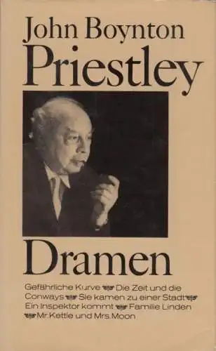 Buch: Dramen, Priestley, John Boynton. 1976, Aufbau Verlag, gebraucht, gut