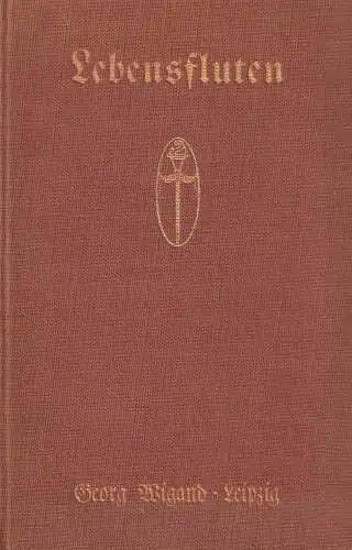 Buch: Lebensfluten, Beyerlein, Franz Adam, 1909, Verlag von Georg Wiegand