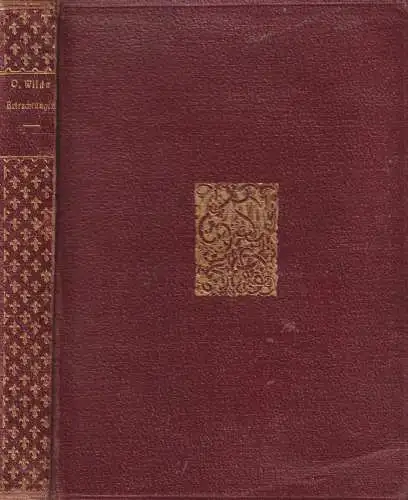 Buch: Sämtliche Werke Band 5, Betrachtungen, Wilde, Oscar, 1906, Wiener Verlag