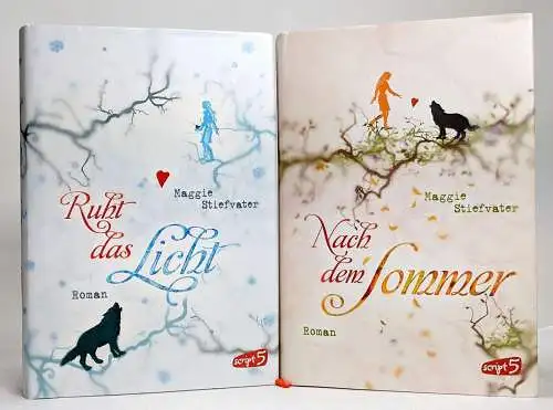 2 Bücher Maggie Stiefvater: Nach dem Sommer. Ruht das Licht, The Wolves of Mercy