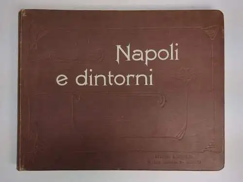 Buch: Napoli e dintorni, Ettore Ragozino Galleria Umberto I, 58 Ansichten