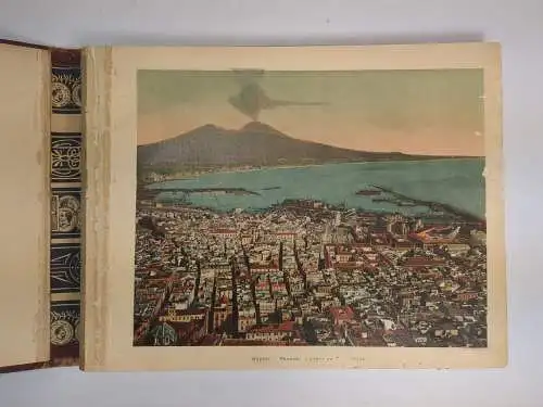 Buch: Napoli e dintorni, Ettore Ragozino Galleria Umberto I, 58 Ansichten