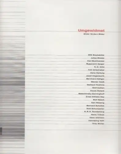 Buch: Umgewidmet, Goldmann, Renate. 1996, Druck: Druck- und Verlagshaus Wienand