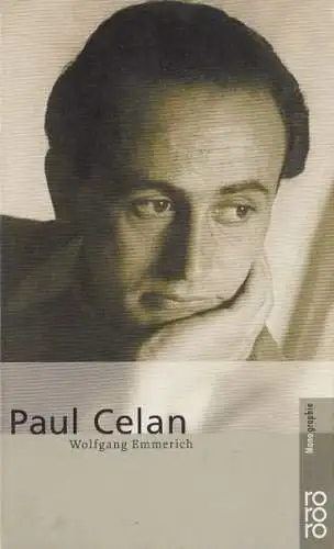 Buch: Paul Celan, Emmerich, Wolfgang. Rororo bildmonographien, rm, 1999