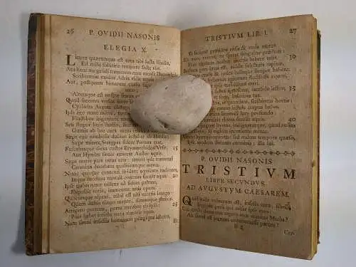 Buch: Publii Ovidii Nasonis Tristium Libri V. Editio Secunda, Ovid, 1769, Halae