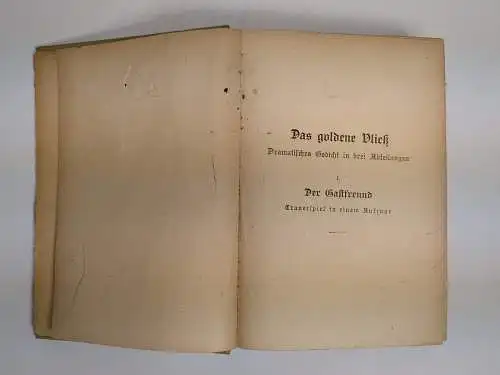 Buch: Grillparzers Werke in acht Bänden, Franz Grillparzer, 8 in 4 Bände, Cotta