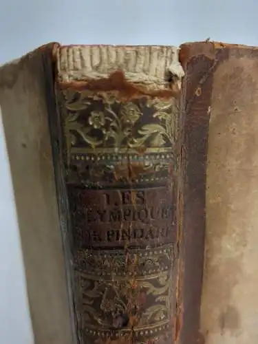 Buch: Les Olympiques, Pindar, 1754, Aime Delaroche, Traduites En Francois
