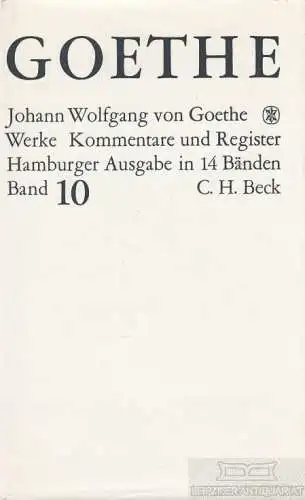 Buch: Werke, Kommentare und Register, Goethe, Johann Wolfgang von. 1976