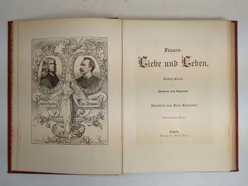 Buch: Frauen-Liebe und Leben, Adelbert von Chamisso, Verlag Adolf Titze