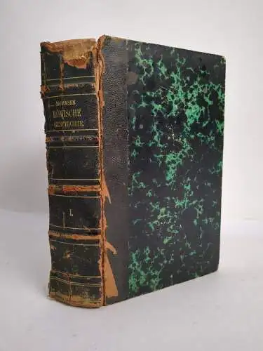 Buch: Römische Geschichte, Band 1, Theodor Mommsen, 1856, Weidmannsche