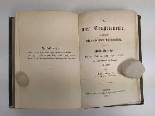 Buch: Kurzfaßte Geschichte Babyloniens und Assyriens / Die vier Temperamente