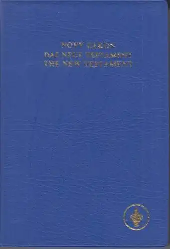 Buch: Novy Zakon / Das Neue Testament / The New Testament, 1995, Gideonbund