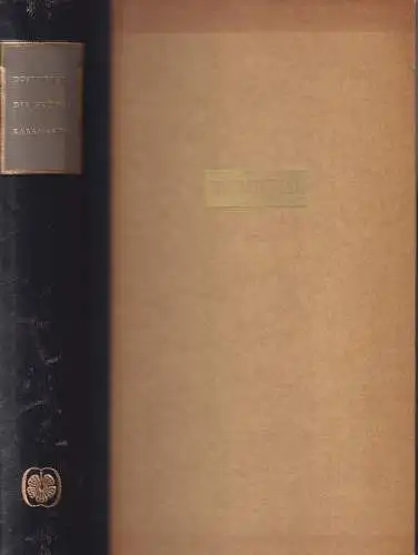 Buch: Die Brüder Karamasow, Dostojewski, Fjodor M., 1958, Europäischer Buchklub