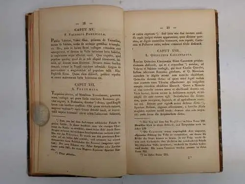 Buch: Sextus Aurelius Victor de Viris Illustribus Urbis Romae, 1832, J. W. Boike