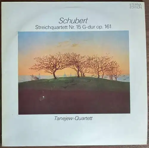 LP: Franz Schubert - Streichquartett Nr. 15 G-dur Op. 161, ETERNA Edition 8 26 6