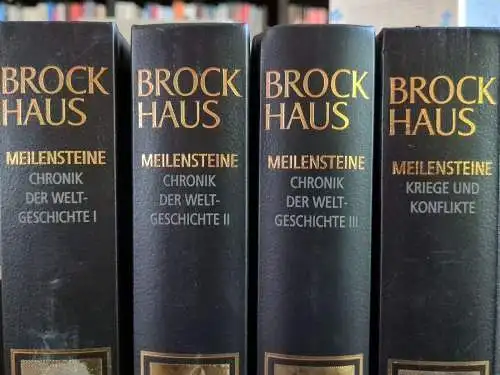 Buch: Brockhaus Meilensteine Chronik der Weltgeschichte, 17 Bände + Audio Pen