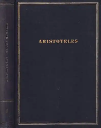 Buch: Magna Moralia, Aristoteles. 1966, Akademie-Verlag, gebraucht, gut