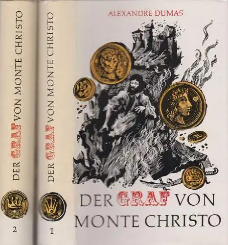 Buch: Der Graf von Monte Christo, Dumas, Alexandre. 2 Bände, 1965, R & L