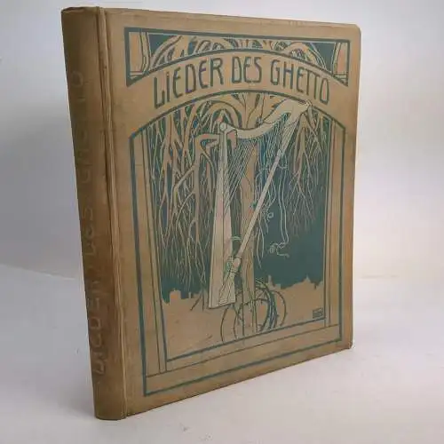 Buch: Lieder des Ghetto, Rosenfeld, Morris, 1920, Benjamin Harz Verlag, gut