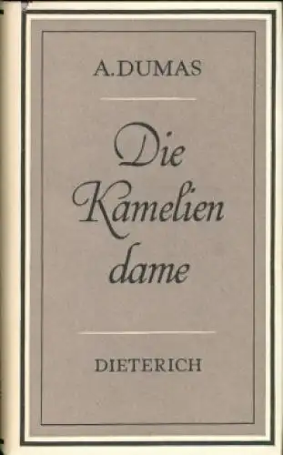 Sammlung Dieterich 218, Die Kameliendame, Dumas, Alexandre. 1958, gebraucht, gut