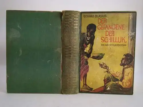 Buch: Der Gefangene der Schilluk, Abenteuer-Roman, Richard Blasius, Gustav Weise