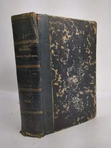 Buch: Römische Geschichte, Niebuhr, Schmitz, Zeiss, 2 Bände in 1, Mauke, 1844/45