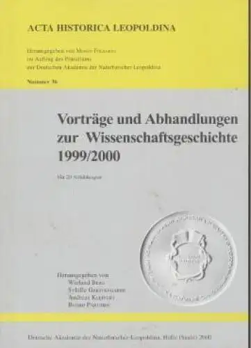 Buch: Vorträge und Abhandlungen zur Wissenschaftsgeschichte 1999 / 2000, Berg