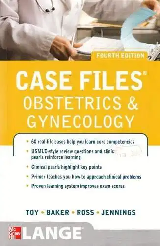 Buch: Case Files, Toy, Baker, Ross, Jennings. 2013, Medical Publishing House